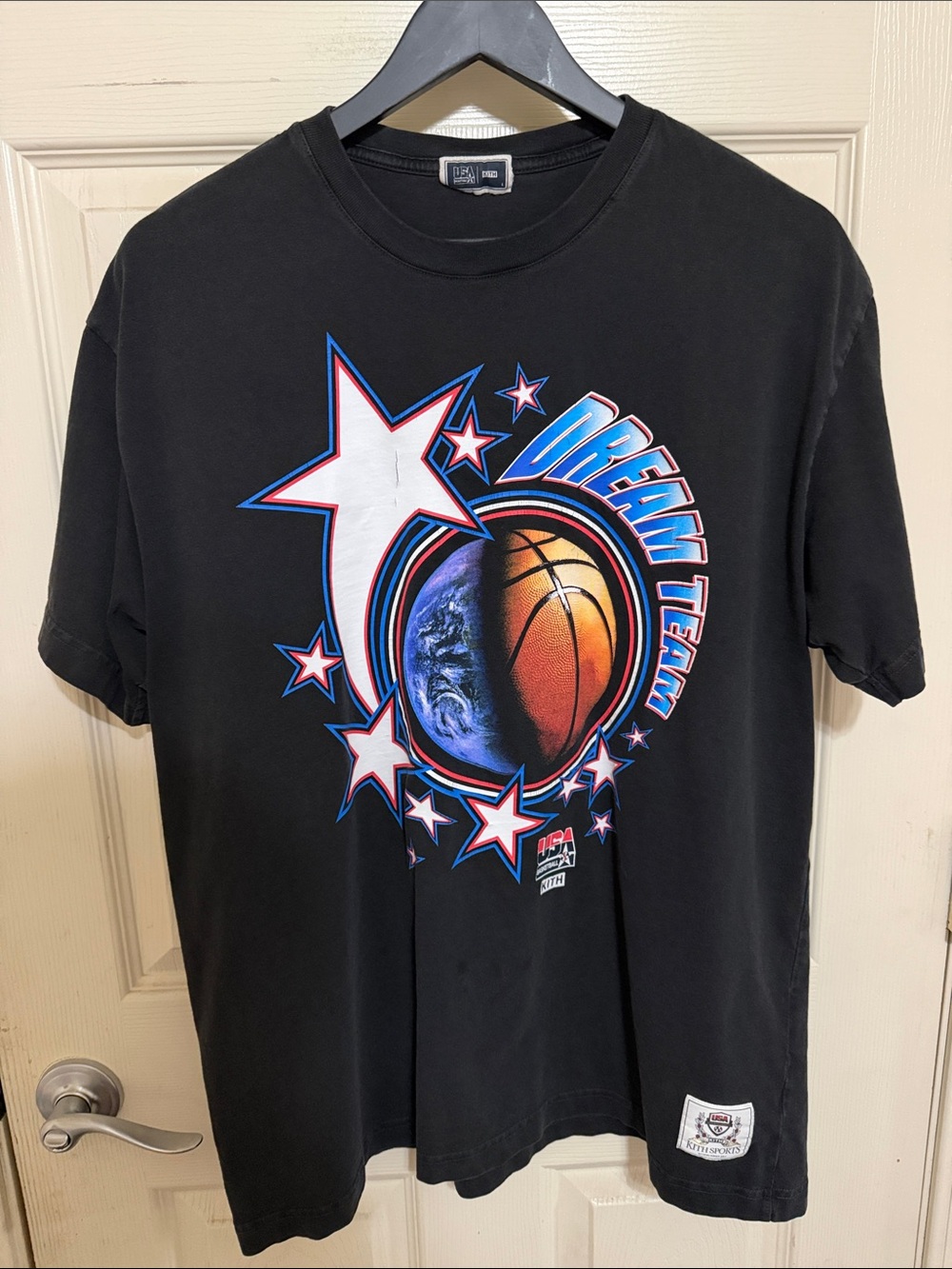 Kith vintage tee Dream Team USA Basketball Size L Mens Used - Picture 1 of 11
